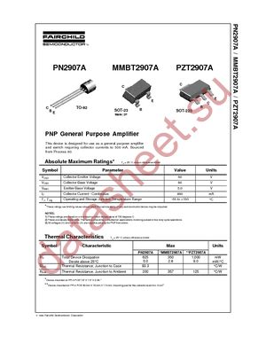 PN2907ATA datasheet  